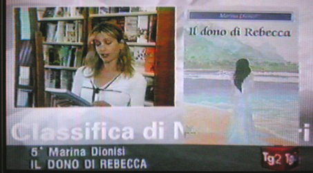 TG2, La classifica dei libri pi venduti: Il dono di Rebecca